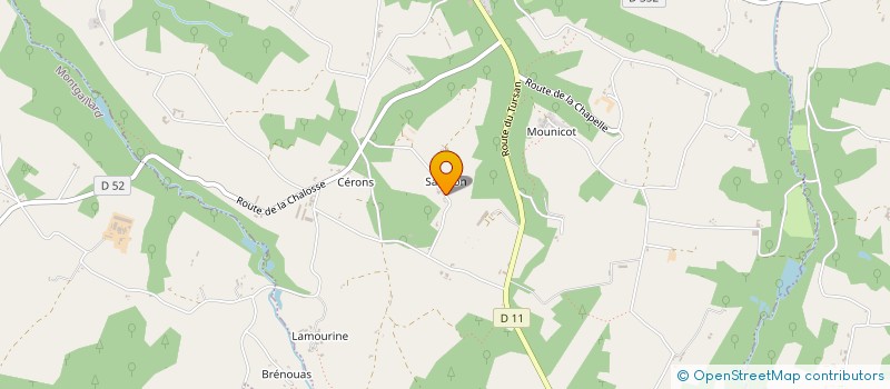 localisation de l'entreprise MADAME MARIE TASTET  LARRIVIERE-SAINT-SAVIN