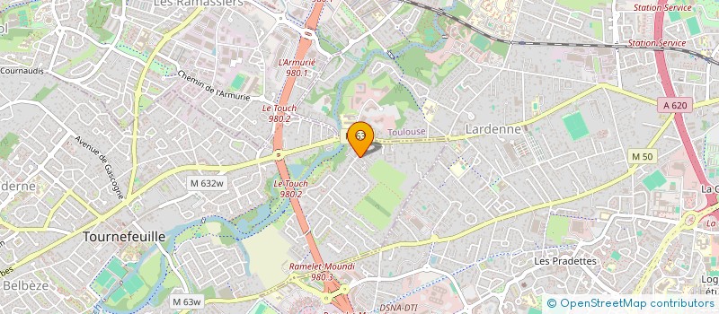 localisation de l'entreprise MADAME MARIE TATARD  TOURNEFEUILLE