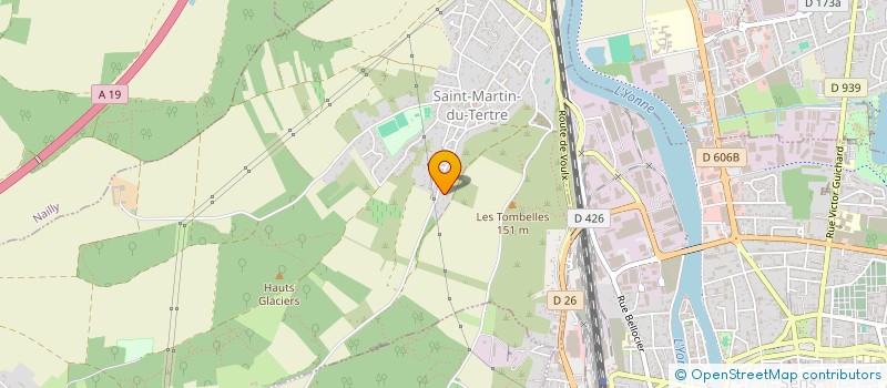 localisation de l'entreprise MADAME MARIE-TATIANA CALIXTE  SAINT-MARTIN-DU-TERTRE