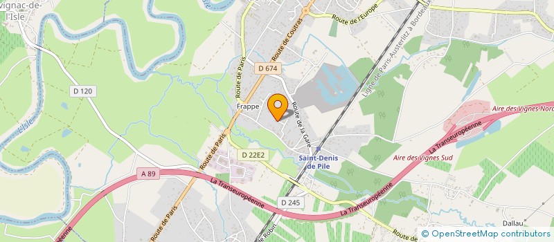 localisation de l'entreprise MADAME MARIE-TATIANA MARTIN  SAINT-DENIS-DE-PILE