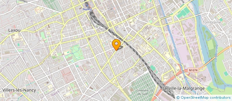 localisation de l'entreprise MADAME MARIE TATTEVIN  NANCY