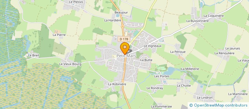 localisation de l'entreprise MADAME MARIE TAUPIN à PETIT-MARS