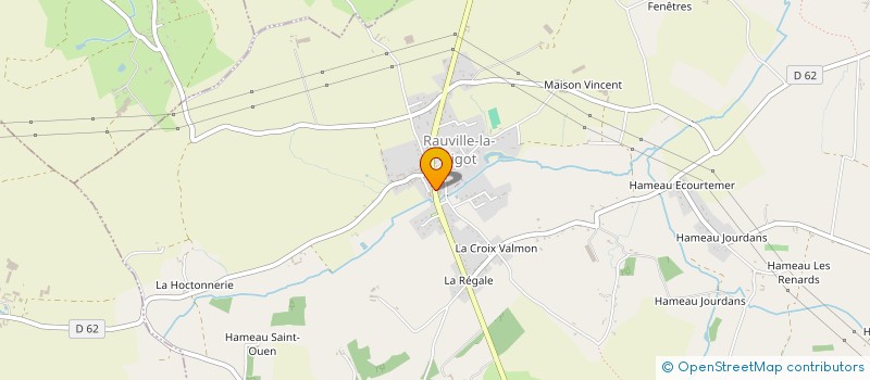 localisation de l'entreprise MADAME MARIE TAUSZIK  RAUVILLE-LA-BIGOT