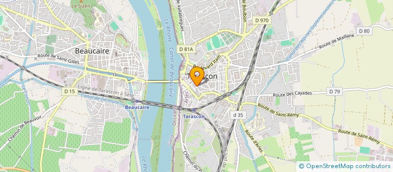 localisation de l'entreprise MADAME MARIE TECHER  NIMES