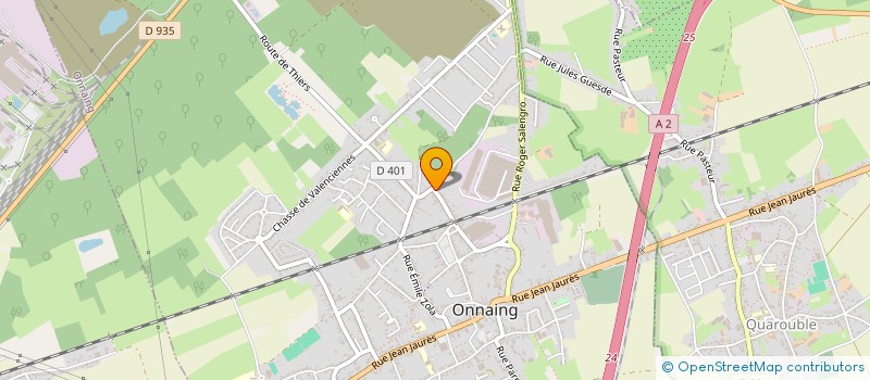 localisation de l'entreprise MADAME MARIE TEMPLIER  ONNAING