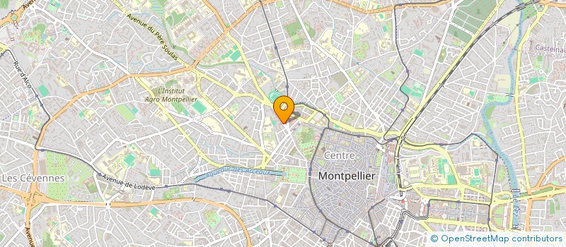 localisation de l'entreprise MADAME MARIE TEP à MONTPELLIER