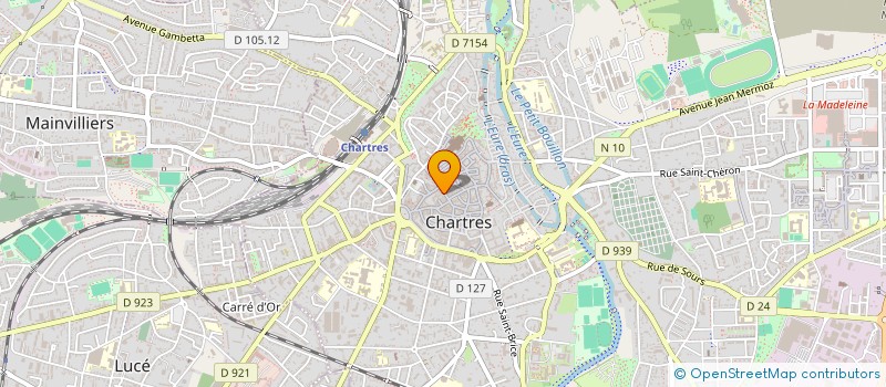 localisation de l'entreprise MADAME MARIE TERRIEN à CHARTRES