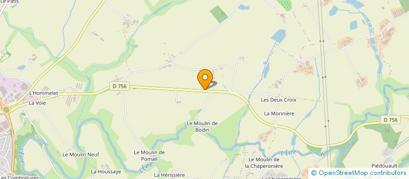 localisation de l'entreprise MADAME MARIE TERRIEN  BEAUPREAU-EN-MAUGES