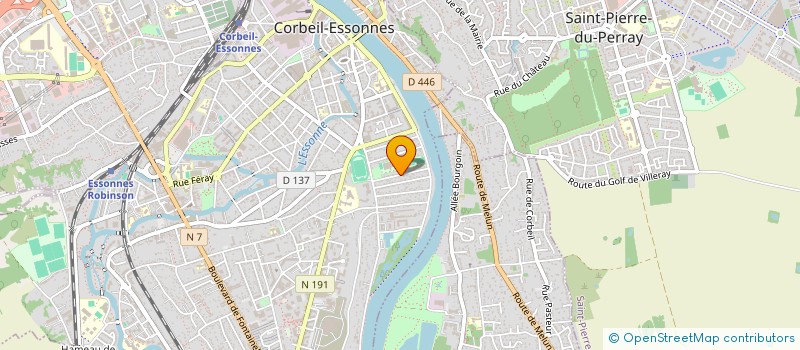 localisation de l'entreprise MADAME MARIE TESTANIERE à CORBEIL-ESSONNES