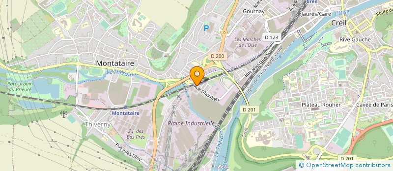 localisation de l'entreprise MADAME MARIE TESTU  MONTATAIRE