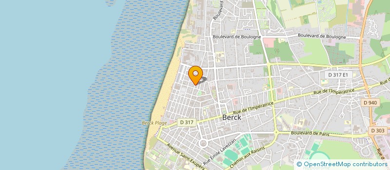 localisation de l'entreprise MADAME MARIE TETARD à BERCK