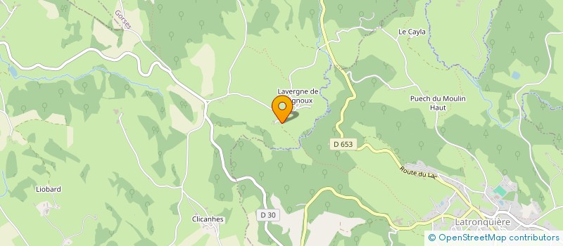 localisation de l'entreprise MADAME MARIE TEULET  BESSONIES