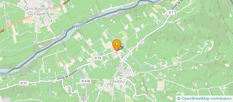 localisation de l'entreprise MADAME MARIE THEOLAT  VILLEDIEU