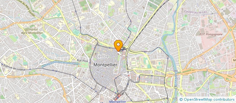 localisation de l'entreprise MADAME MARIE THEPAUT à MONTPELLIER
