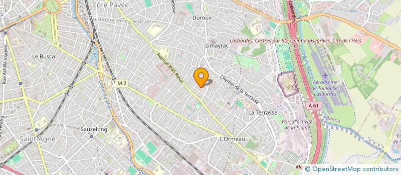 localisation de l'entreprise MADAME MARIE-THERESE ARMENGOL  TOULOUSE