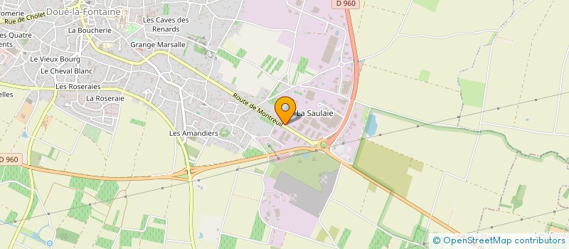 localisation de l'entreprise MADAME MARIE-THERESE BABIN  DOUE-EN-ANJOU