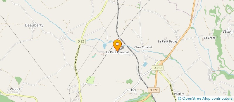 localisation de l'entreprise MADAME MARIE THERESE BASCOULERGUE à SAINT-SAUVES-D AUVERGNE