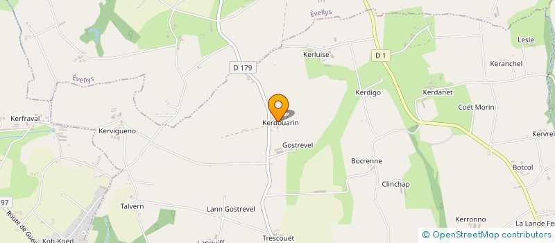 localisation de l'entreprise MADAME MARIE-THERESE BILLY  PLUMELIN