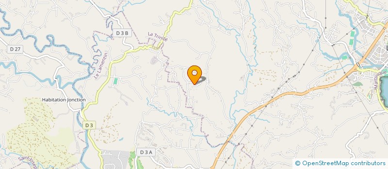 localisation de l'entreprise MADAME MARIE THERESE BISOLY  LE ROBERT