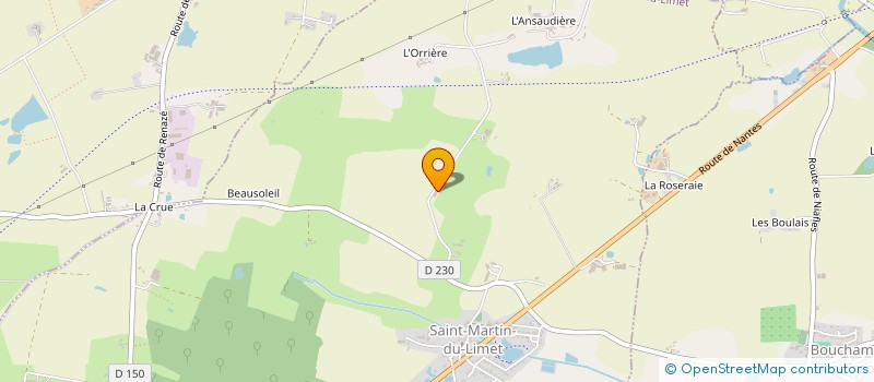 localisation de l'entreprise MADAME MARIE-THERESE BOIS  SAINT-MARTIN-DU-LIMET