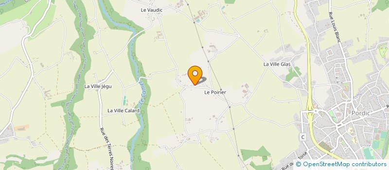 localisation de l'entreprise MADAME MARIE-THERESE BOISARD  PORDIC