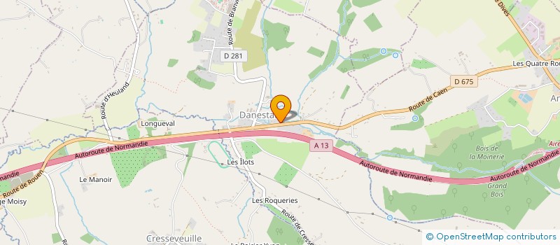 localisation de l'entreprise MADAME MARIE-THERESE BONNEMENT  GOUSTRANVILLE