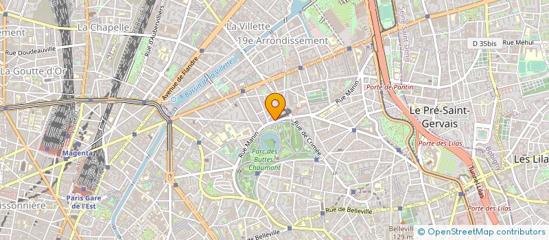 localisation de l'entreprise MADAME MARIE-THERESE BOURGOIN à PARIS