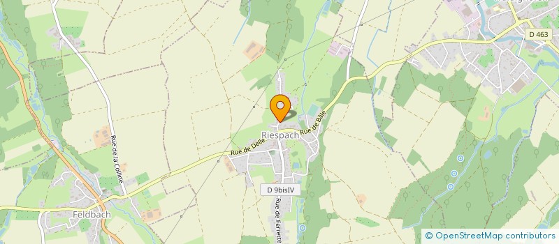 localisation de l'entreprise MADAME MARIE-THERESE BRAND  RIESPACH