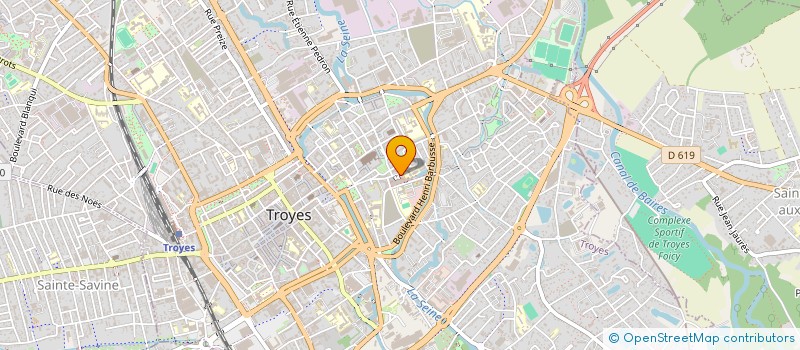 localisation de l'entreprise MADAME MARIE THERESE BROUILLARD  TROYES