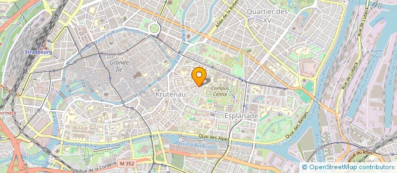localisation de l'entreprise MADAME MARIE-THERESE BURCKEL à STRASBOURG