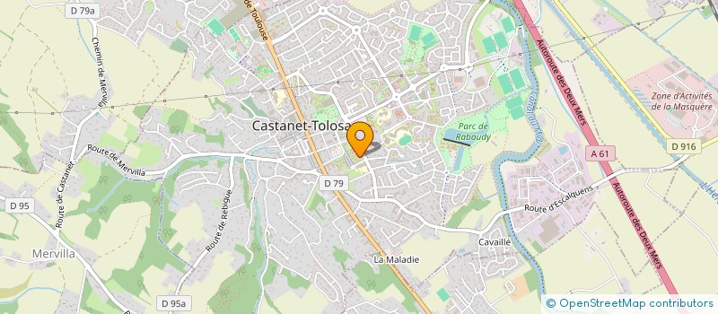 localisation de l'entreprise MADAME MARIE-THERESE CADENAT à CASTANET-TOLOSAN