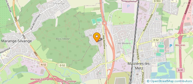 localisation de l'entreprise MADAME MARIE-THERESE CAGGIARI à MAIZIERES-LES-METZ