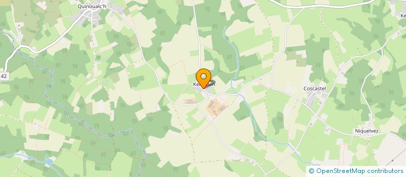 localisation de l'entreprise MADAME MARIE-THERESE CAM  BERRIEN