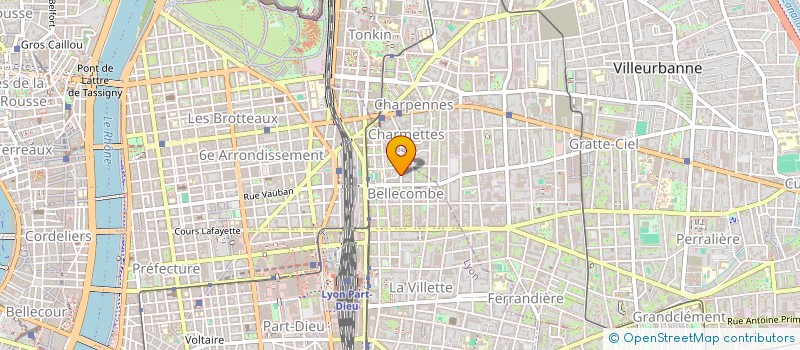 localisation de l'entreprise MADAME MARIE-THERESE CAMBRAY  LYON