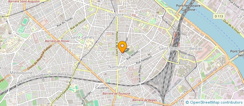 localisation de l'entreprise MADAME MARIE-THERESE CANALS  VINCENNES