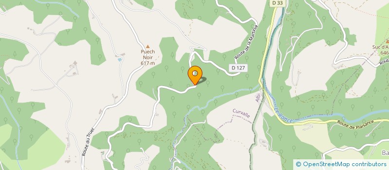 localisation de l'entreprise MADAME MARIE-THERESE CAPEL  CURVALLE