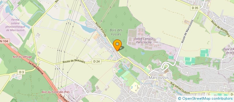 localisation de l'entreprise MADAME MARIE-THERESE CARRO  MARCOUSSIS