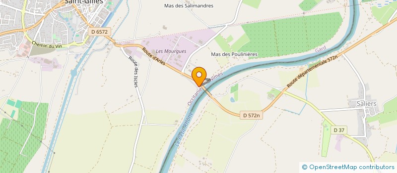localisation de l'entreprise MADAME MARIE-THERESE CECCI à SAINT-GILLES