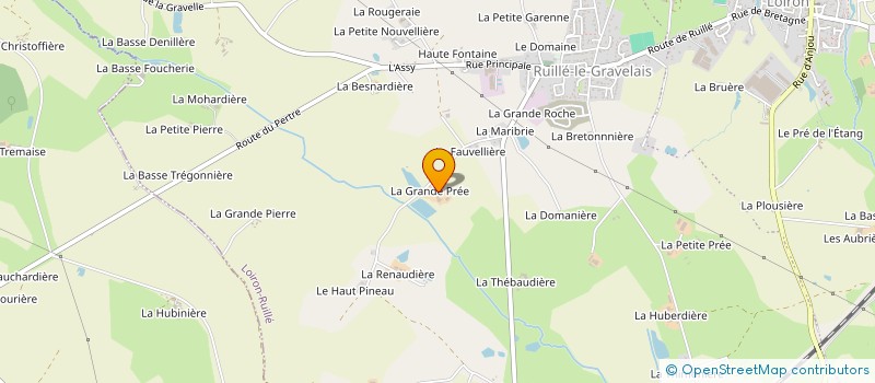 localisation de l'entreprise MADAME MARIE-THERESE CHARON à LOIRON-RUILLE