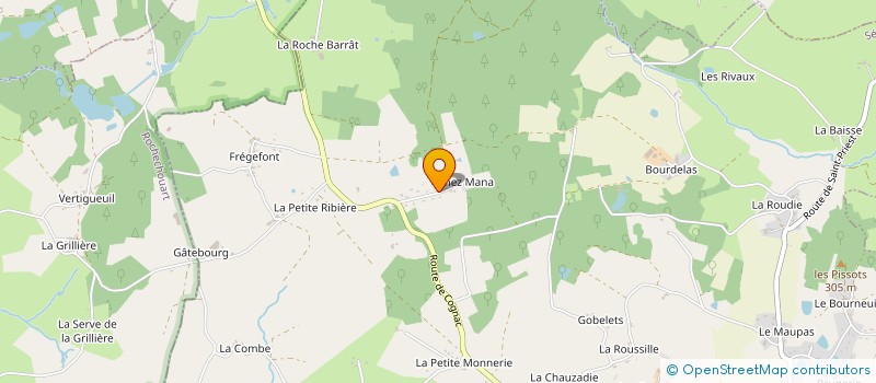localisation de l'entreprise MADAME MARIE-THERESE CHAZALNOEL à SEREILHAC