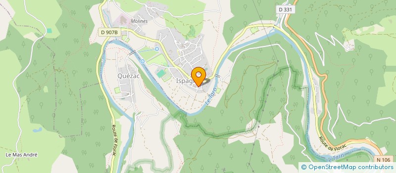 localisation de l'entreprise MADAME MARIE-THERESE CHENY  ISPAGNAC