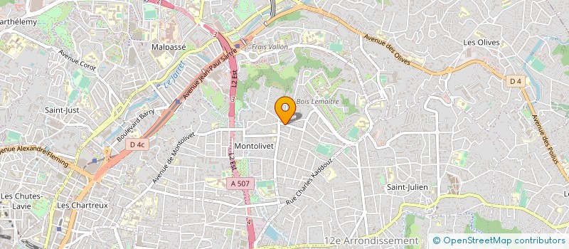 localisation de l'entreprise MADAME MARIE-THERESE CLEMENTE à MARSEILLE