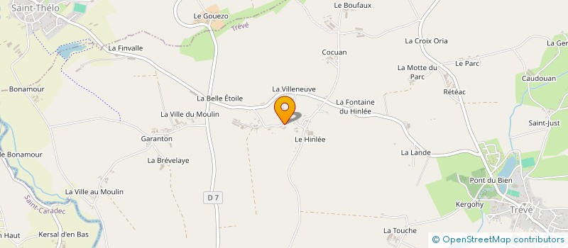 localisation de l'entreprise MADAME MARIE-THERESE COLLET  TREVE