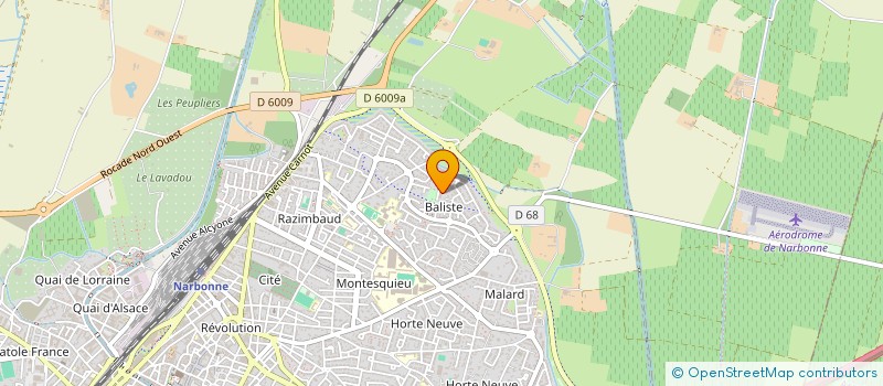 localisation de l'entreprise MADAME MARIE-THERESE COMPANY  NARBONNE