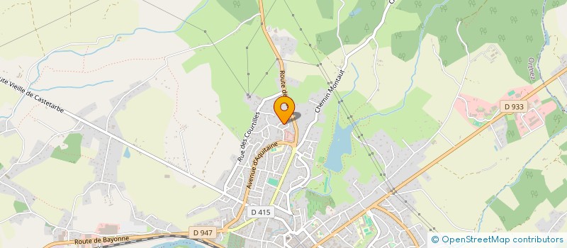 localisation de l'entreprise MADAME MARIE-THERESE CRABOS  SAULT-DE-NAVAILLES