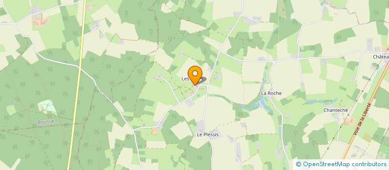 localisation de l'entreprise MADAME MARIE-THERESE CROSNIER  LE BAILLEUL