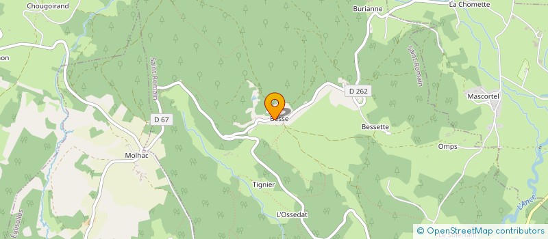 localisation de l'entreprise MADAME MARIE THERESE CUSSONNET  SAINT-ROMAIN