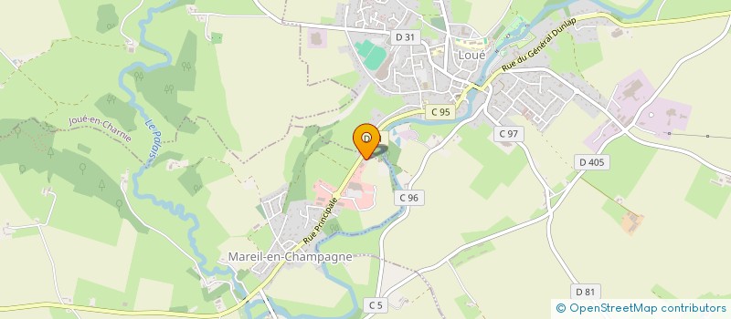 localisation de l'entreprise MADAME MARIE-THERESE DELHOMMOIS  MAREIL EN CHAMPAGNE