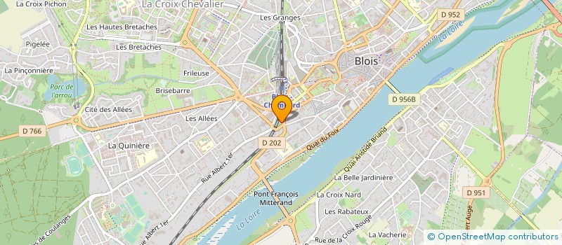 localisation de l'entreprise MADAME MARIE-THERESE DESJOBERT  BLOIS