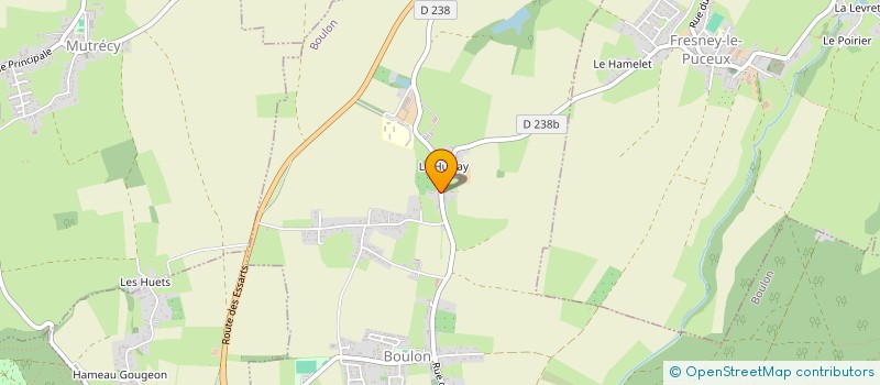 localisation de l'entreprise MADAME MARIE-THERESE DESPRES  BOULON